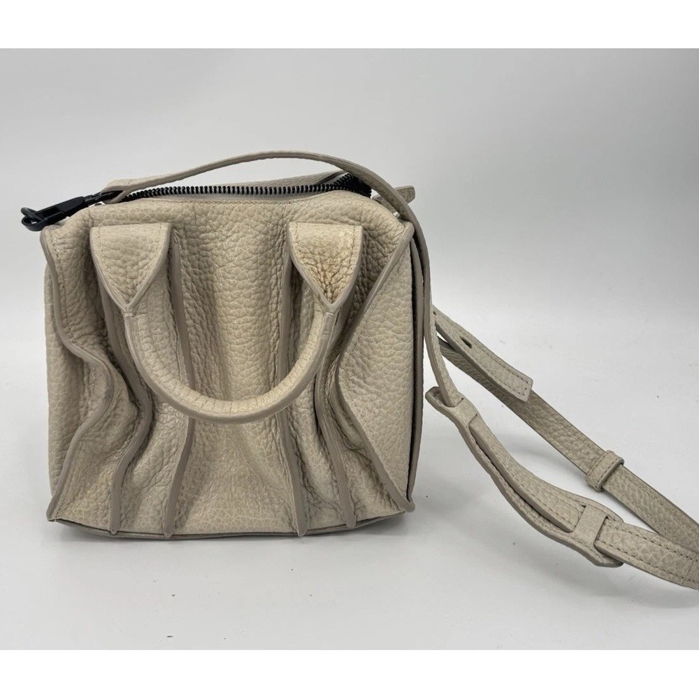 ALEXANDER WANG Rockie / Rocco Bag Taupe Cream Rare Inside Out Version